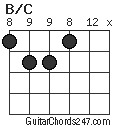 B/C chord