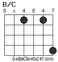 B/C chord