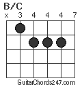 B/C chord