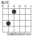 B/C chord