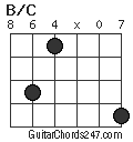 B/C chord