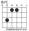 B/C chord