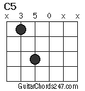 C5 chord