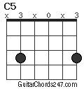 C5 chord