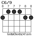 C6/9 chord