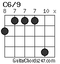 C6/9 chord