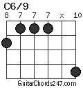 C6/9 chord