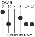 C6/9 chord