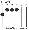 C6/9 chord