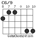 C6/9 chord