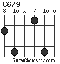 C6/9 chord