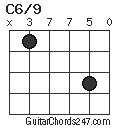 C6/9 chord