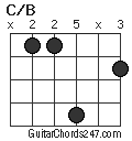 C/B chord