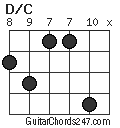 D/C chord