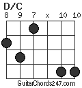 D/C chord