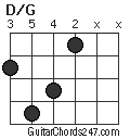 D/G chord