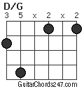 D/G chord