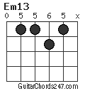 Em13 chord