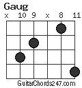 Gaug chord