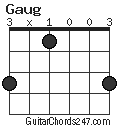 Gaug chord