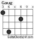 Gaug chord