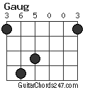 Gaug chord