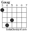 Gaug chord