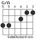 G/A chord