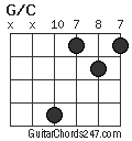 G/C chord