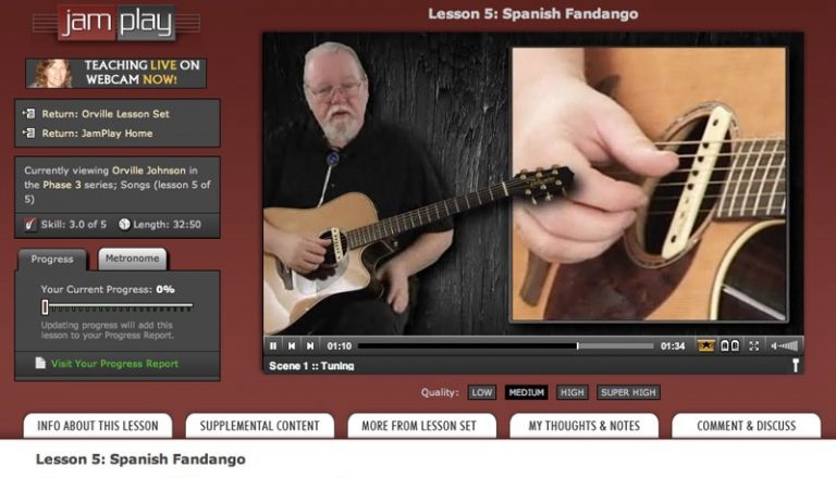 JamPlay Review - Best Online Guitar Lessons